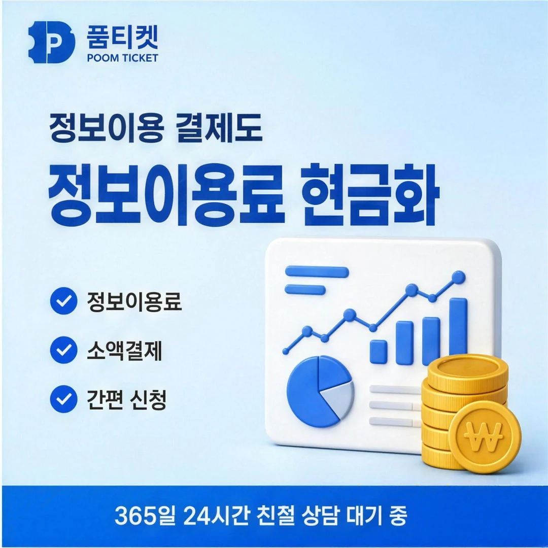 SKT 컨텐츠이용료현금화 후기 품티켓